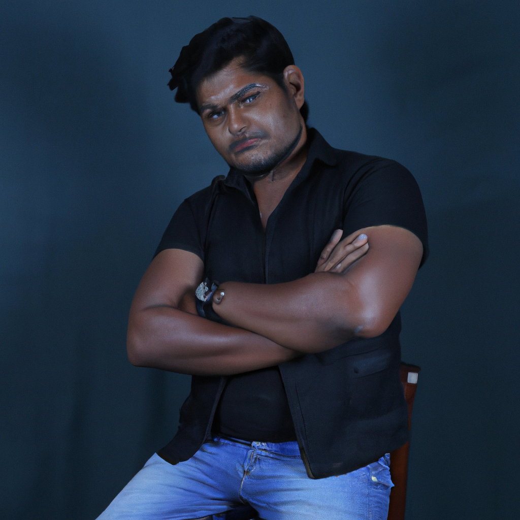 Generated clean portrait lighting example